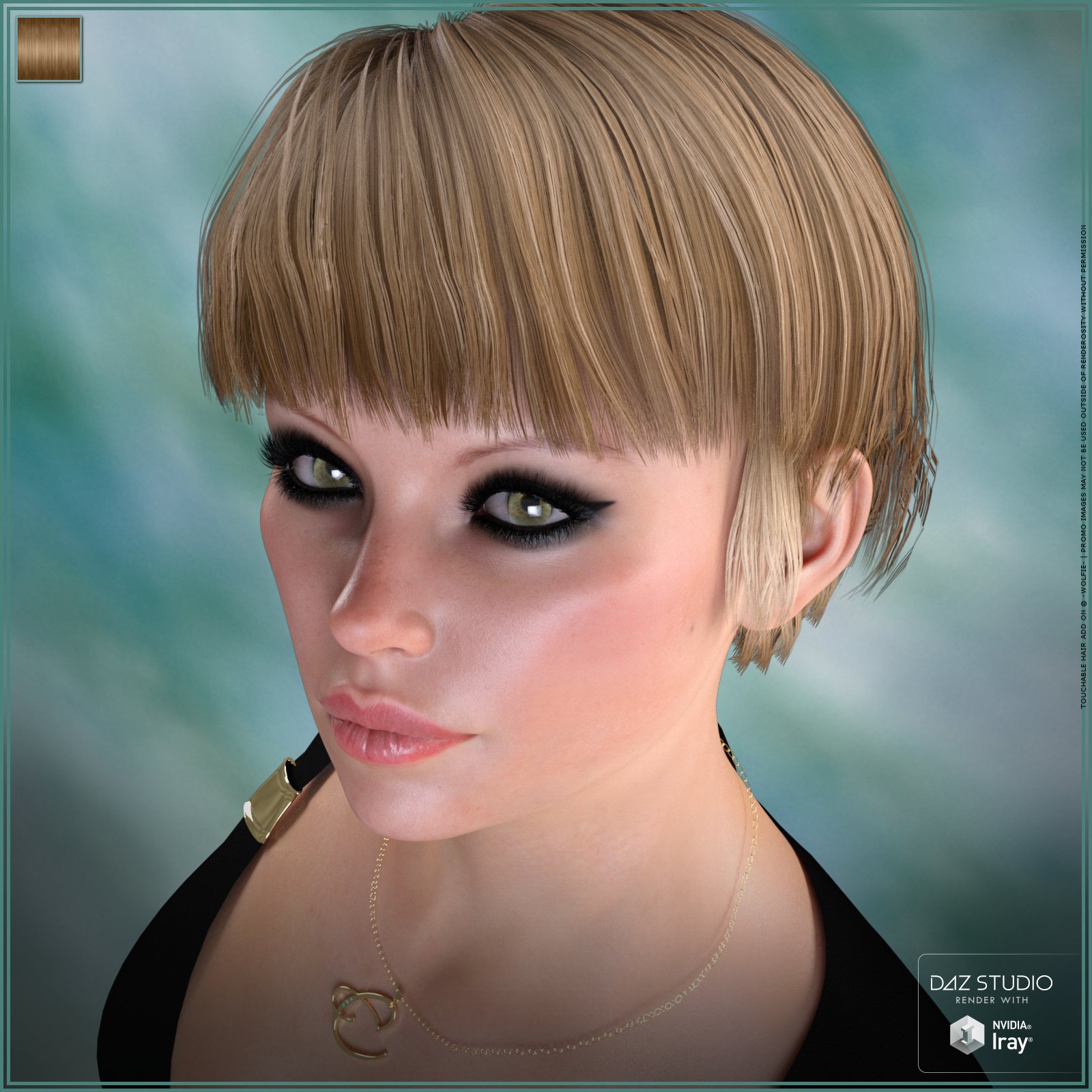 Touchable Carella | Daz 3D