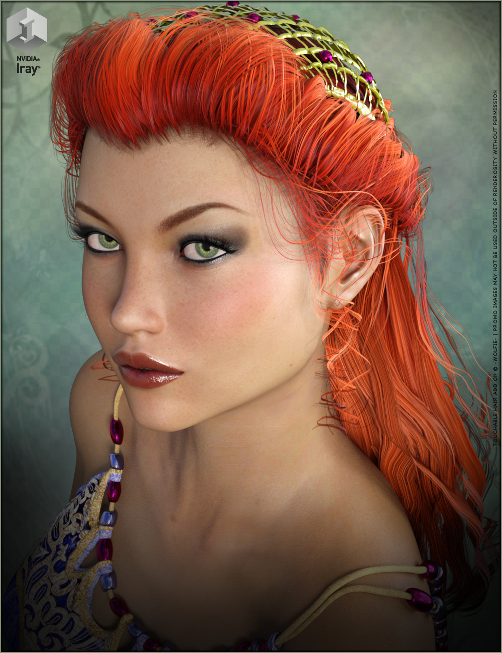 Touchable Frawn | Daz 3D