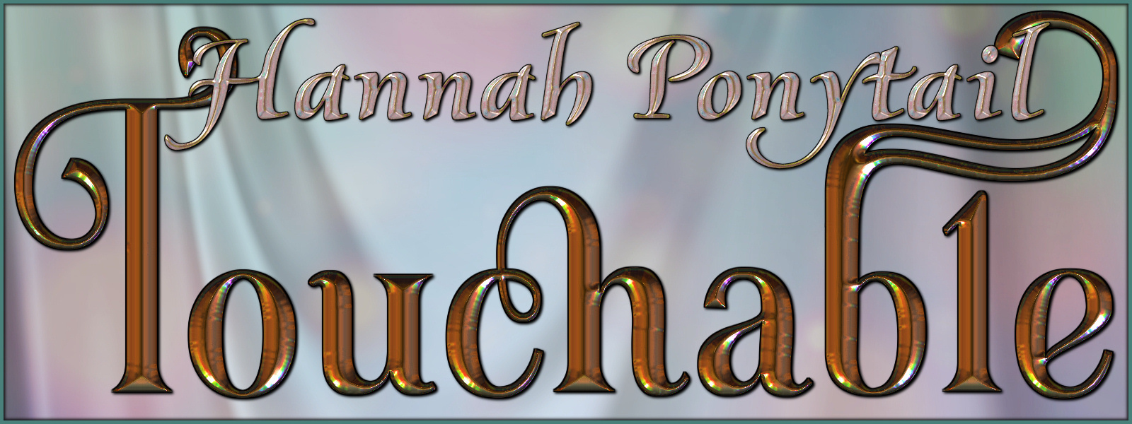 Touchable Hannah Ponytail by: ~Wolfie~, 3D Models by Daz 3D