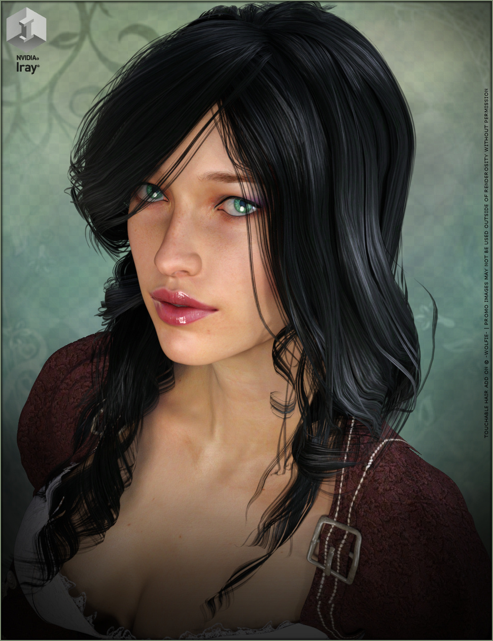 Touchable Suzan | Daz 3D
