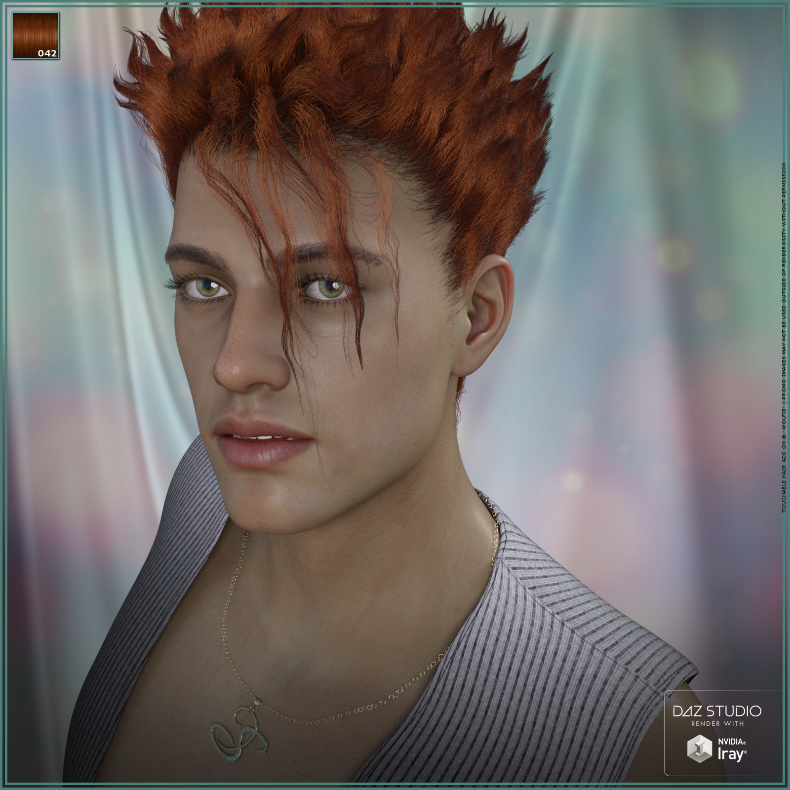 Touchable Spiky | Daz 3D
