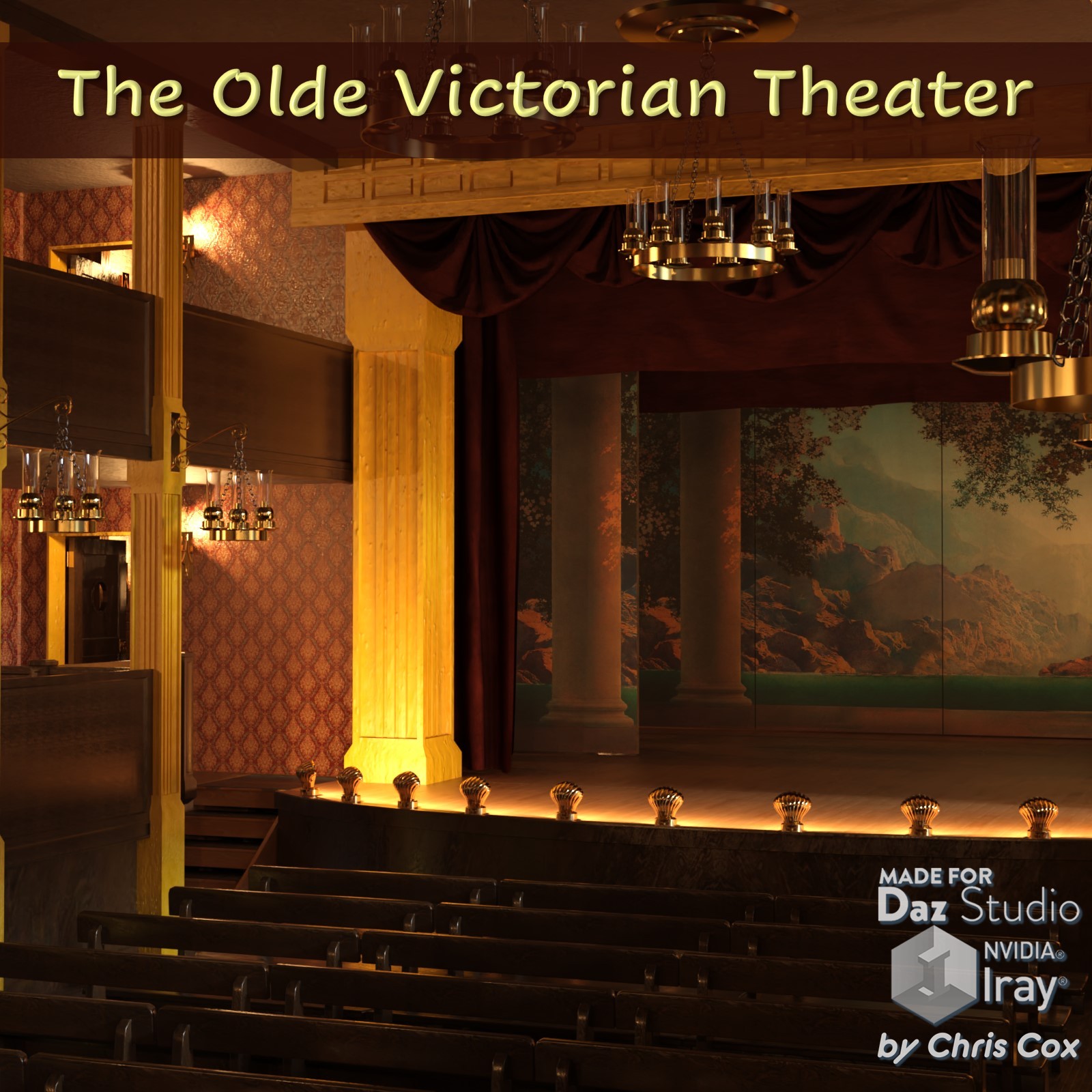 The Olde Victorian Theater by: Chris Cox, 3D Models by Daz 3D