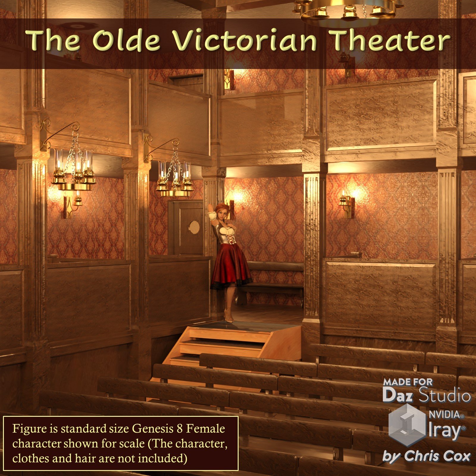 The Olde Victorian Theater | Daz 3D