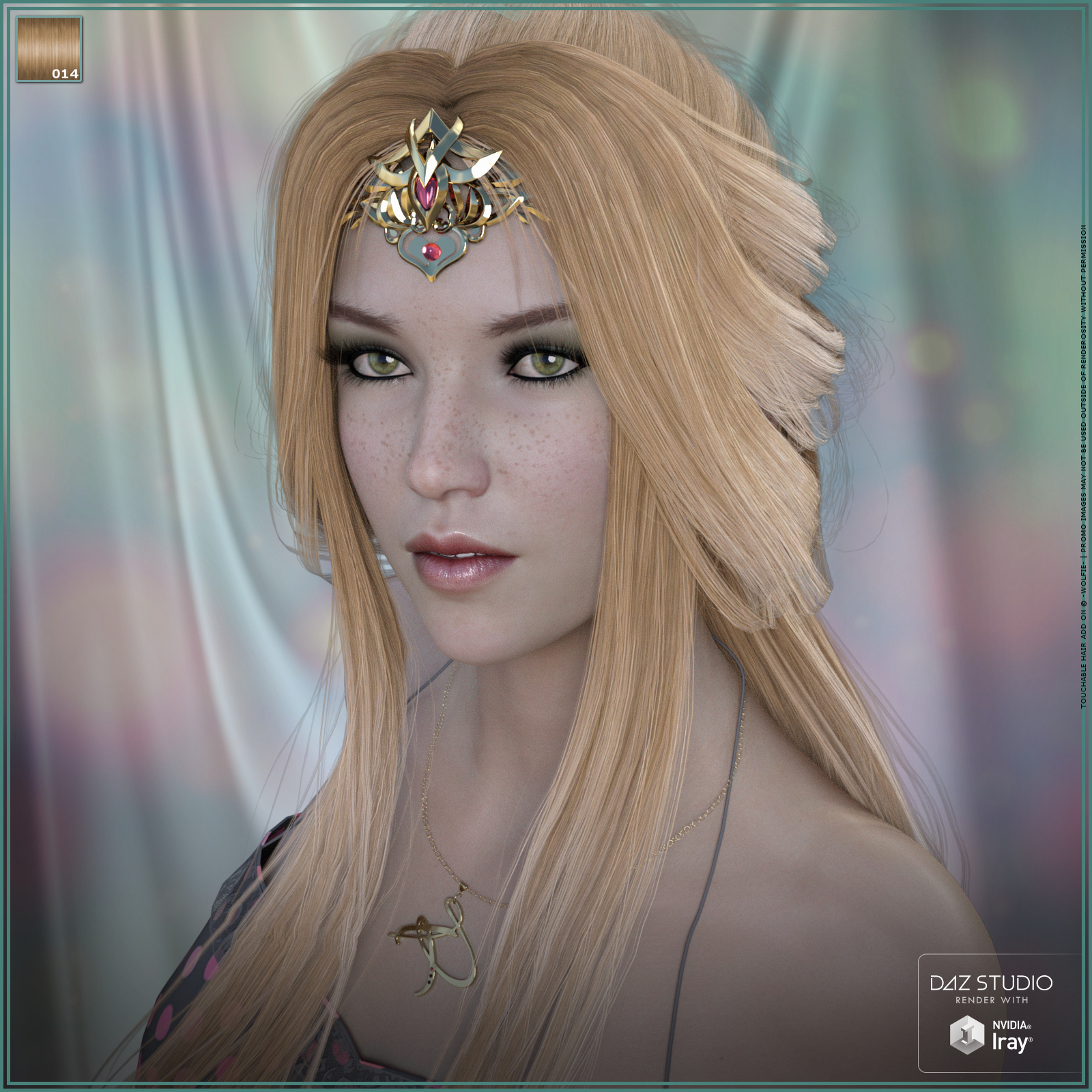 Touchable Ruyun | Daz 3D