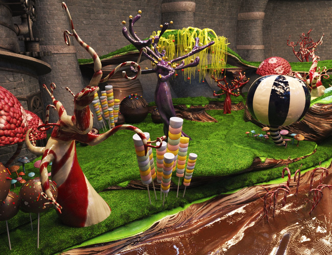 XI Chocolate Park | Daz 3D