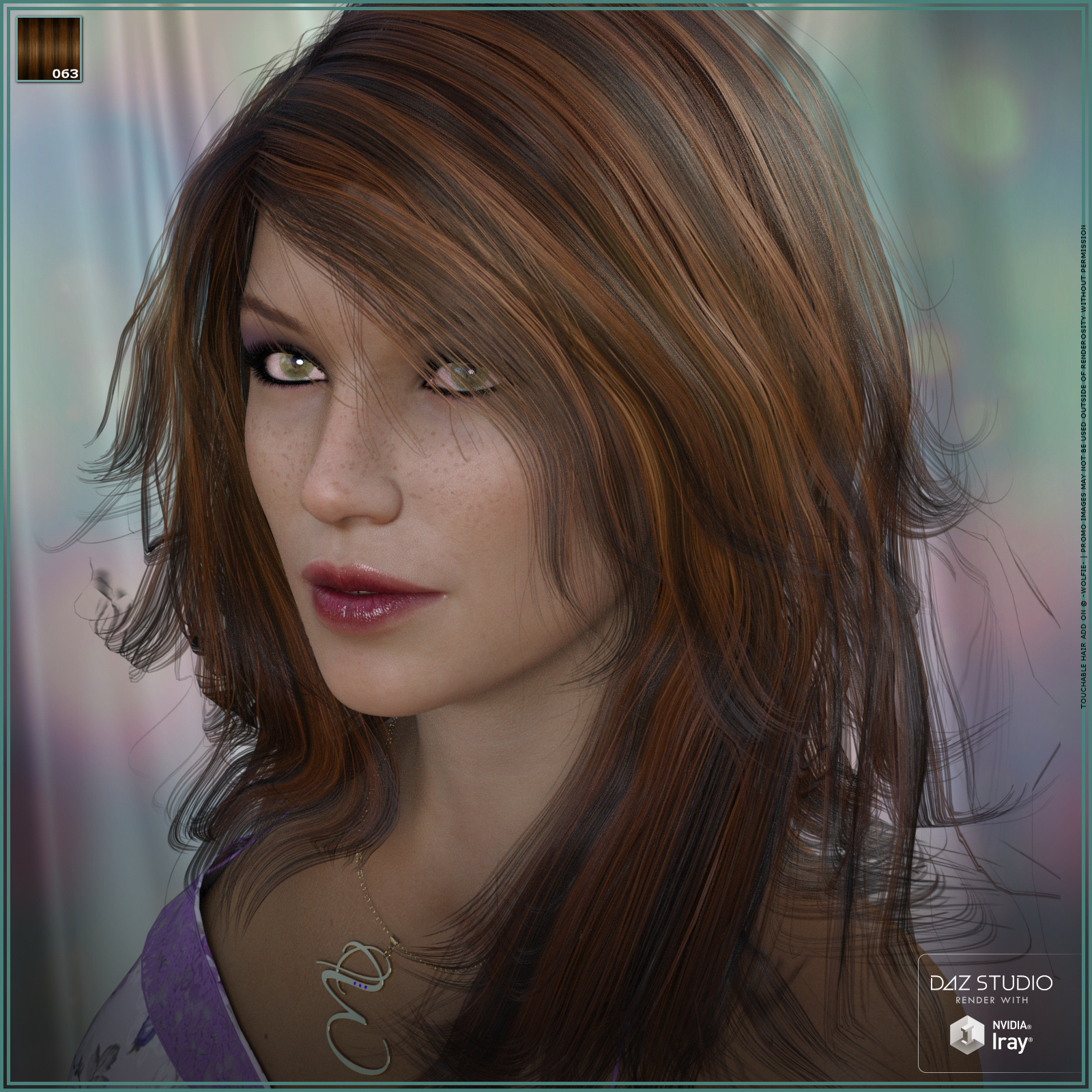 Touchable Olive Daz 3D