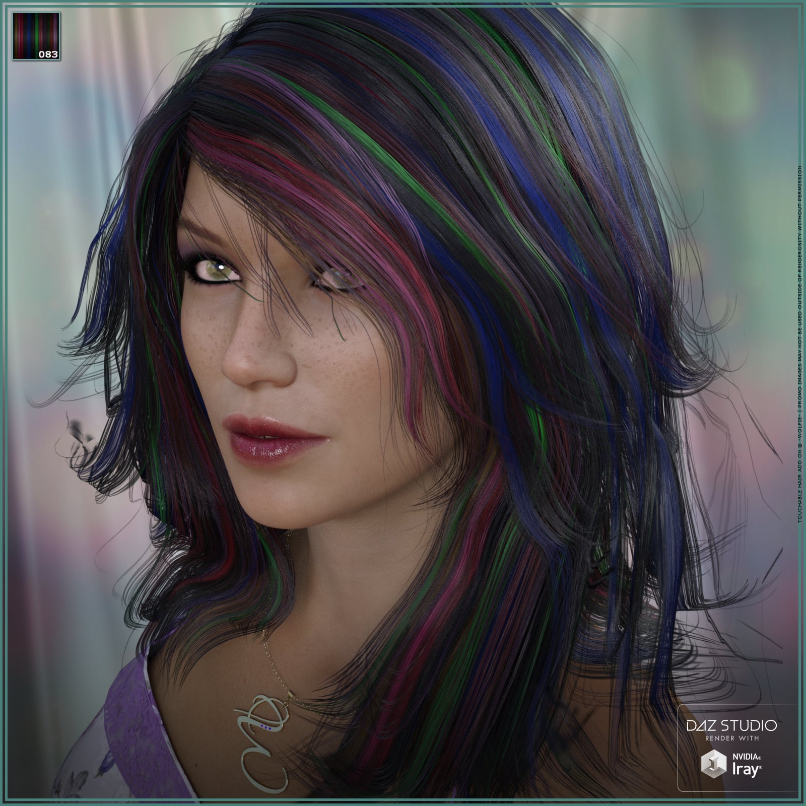Touchable Olive Daz 3D