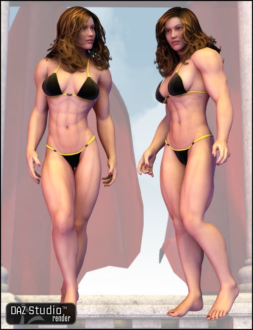 Sensational She Freak V4 by: Muscleman, 3D Models by Daz 3D