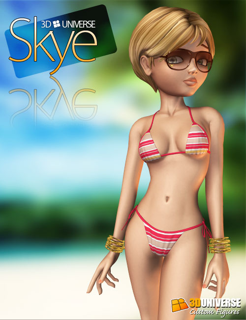 Skye by: 3D Universe, 3D Models by Daz 3D