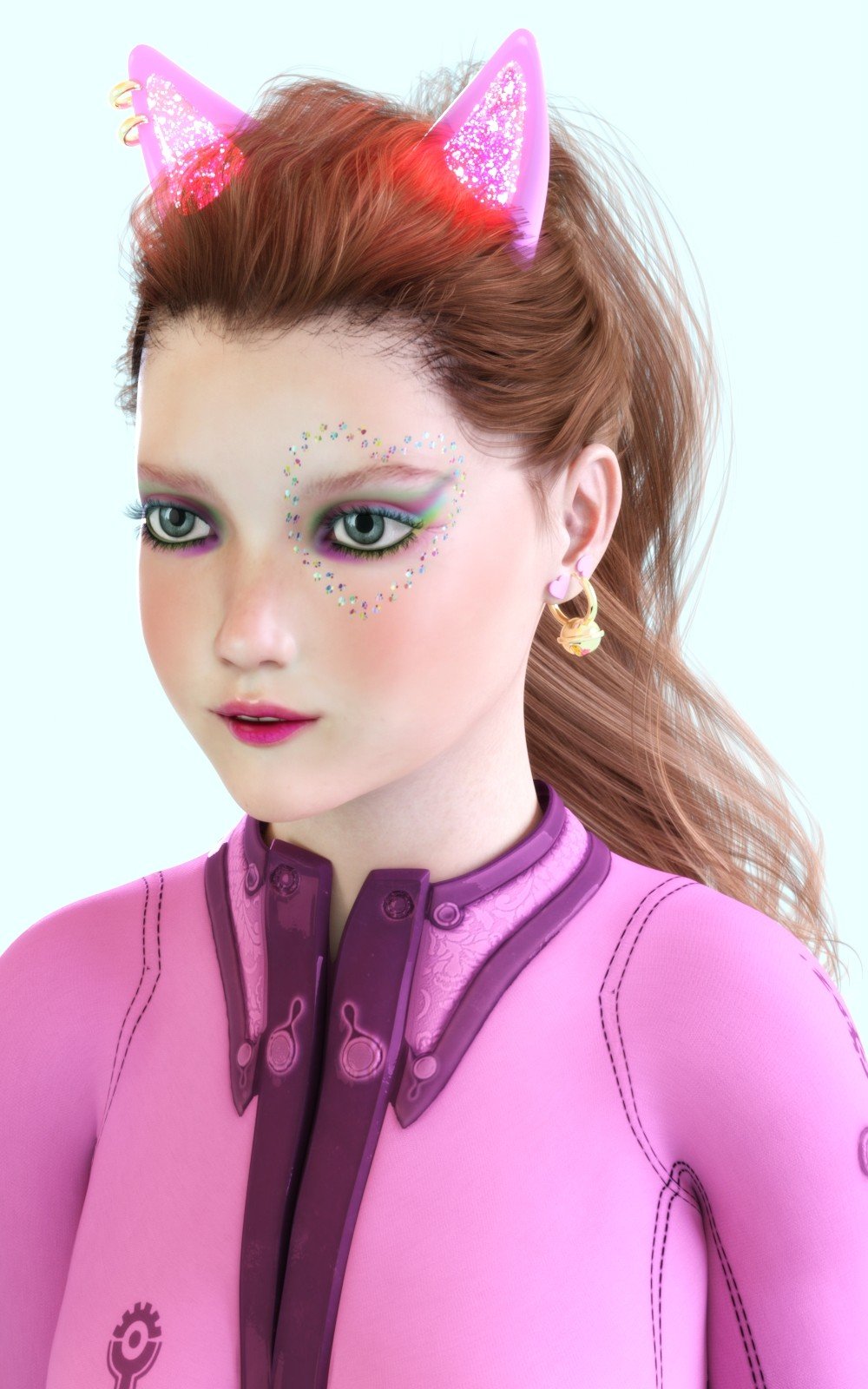 Bramble Catglitter G8F-V8 | Daz 3D