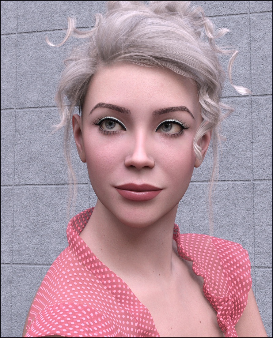 LIE Makeup for Genesis 9 by: Lully, 3D Models by Daz 3D