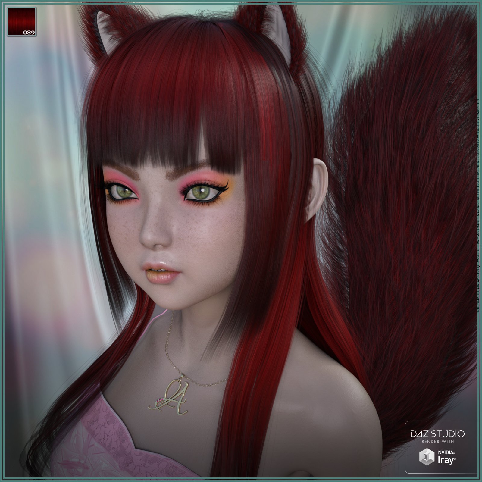 Touchable Acicia | Daz 3D