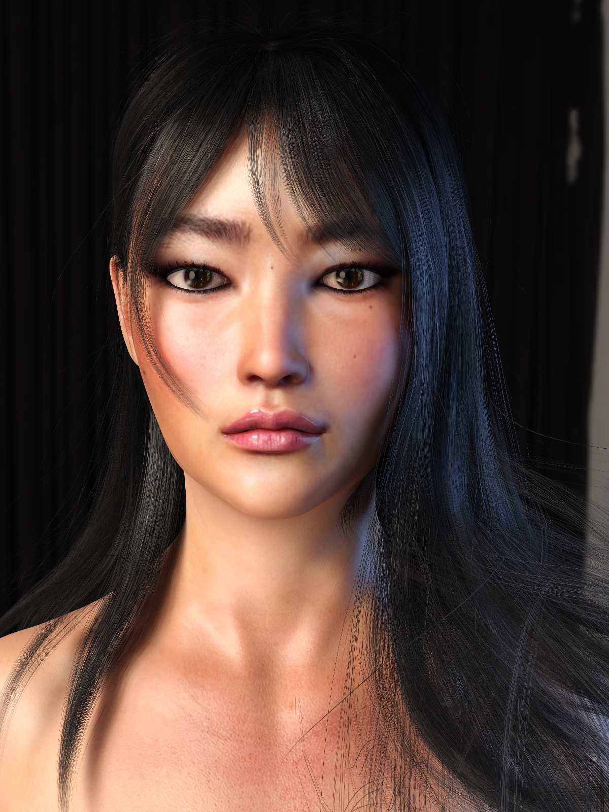 Mamiko for G8F- V8 by: Tempesta3d, 3D Models by Daz 3D