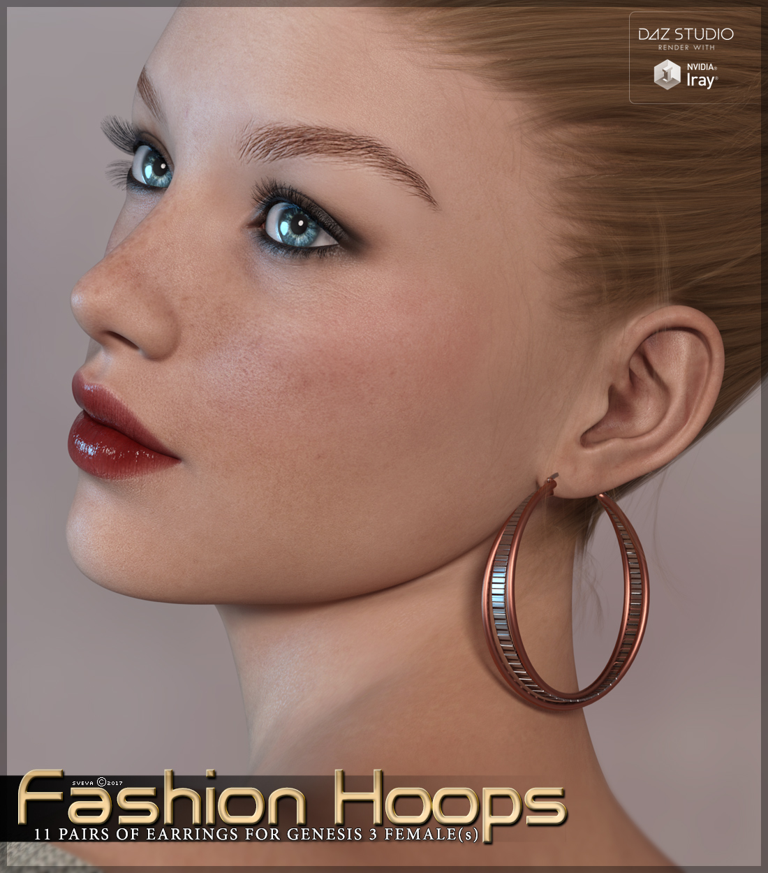 SV's Fashion Hoops by: Sveva, 3D Models by Daz 3D