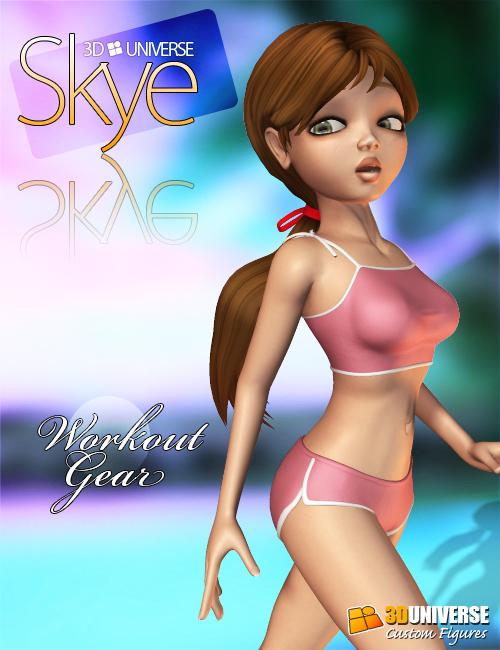 Skye Clothing Pack 4 by: 3D Universe, 3D Models by Daz 3D