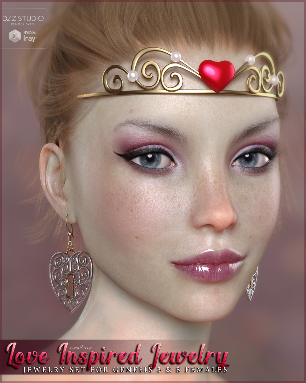 SVs Love Inspired Genesis 3 and 8 by: Sveva, 3D Models by Daz 3D