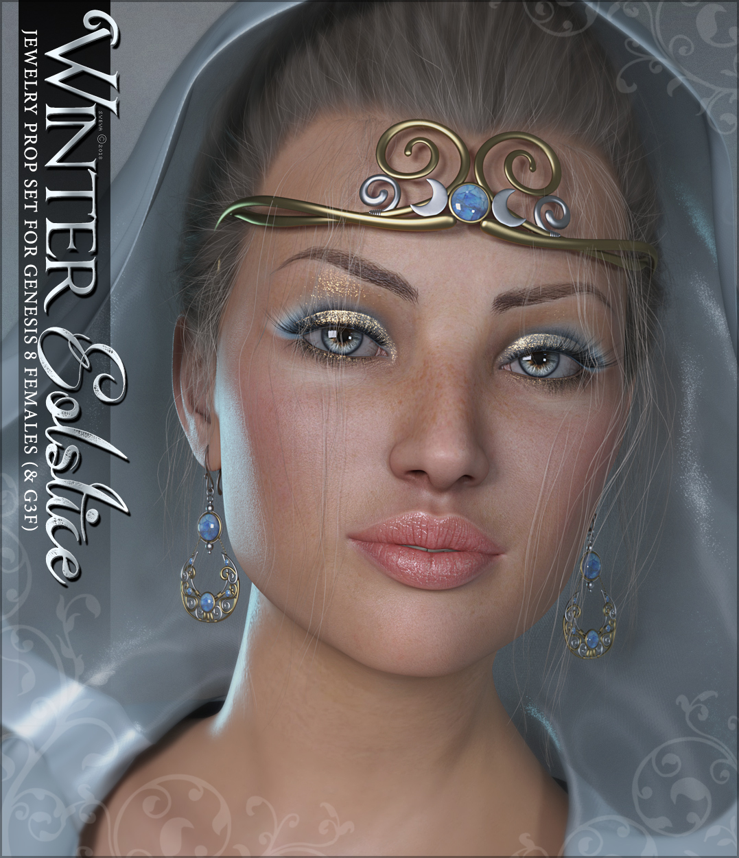 SVs Winter Solstice Jewels by: Sveva, 3D Models by Daz 3D
