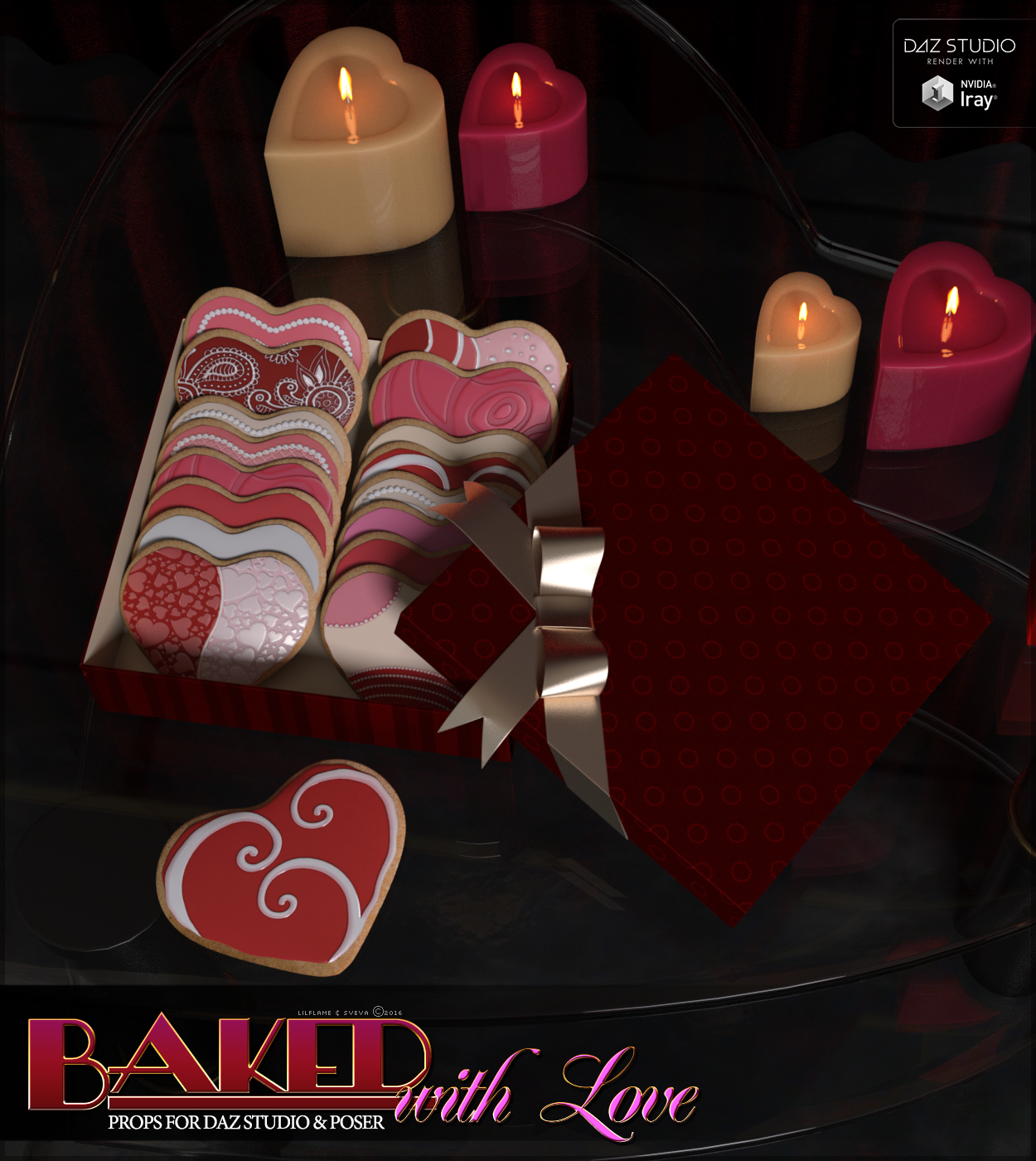 Baked with Love Props DS and Poser by: SvevaLilflame, 3D Models by Daz 3D