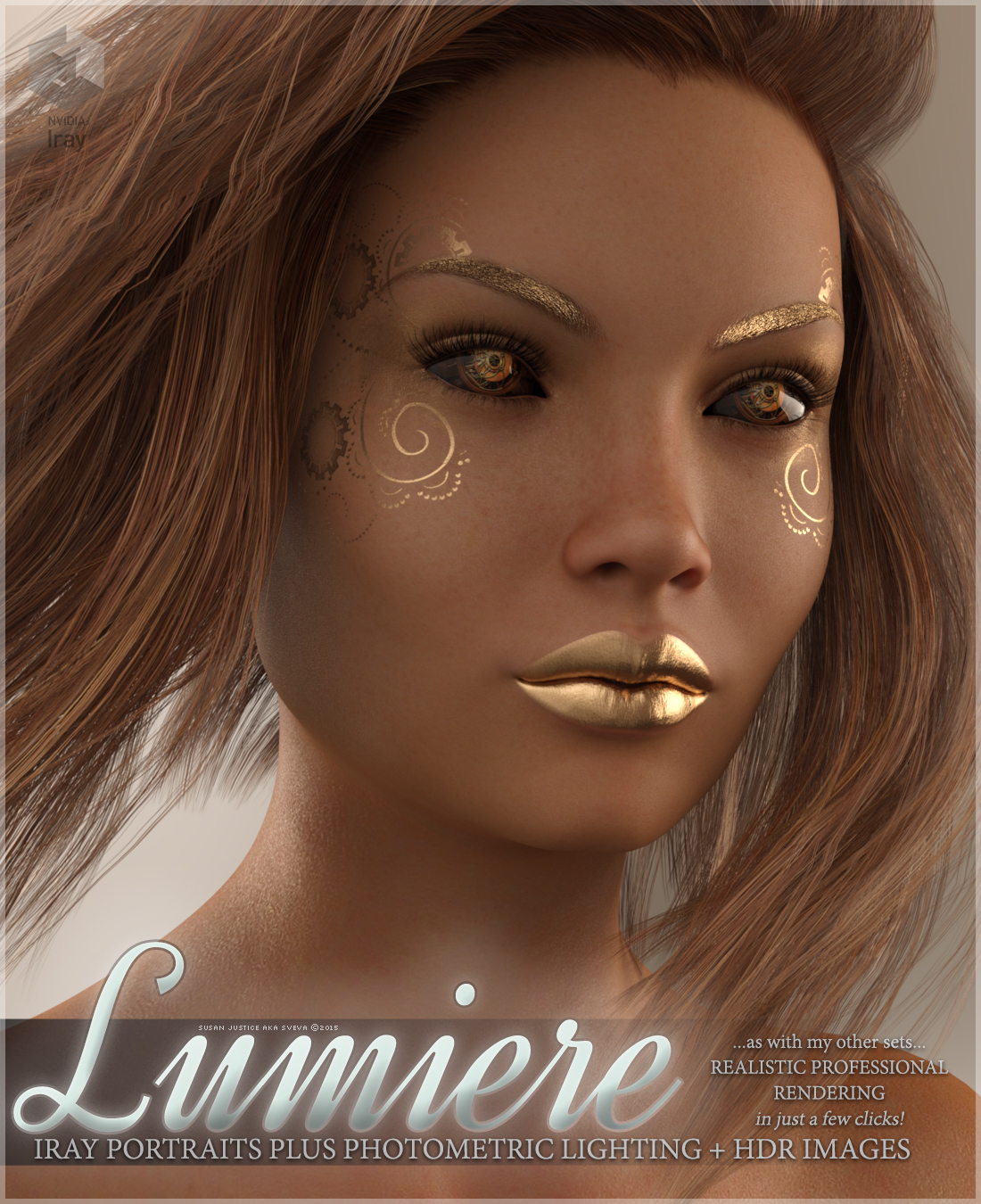 SV's Lumiere Iray Portrait Plus Lights by: Sveva, 3D Models by Daz 3D