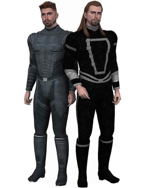 SS Sci-Fi Suit 1 for Michael Mappak 2 by: , 3D Models by Daz 3D