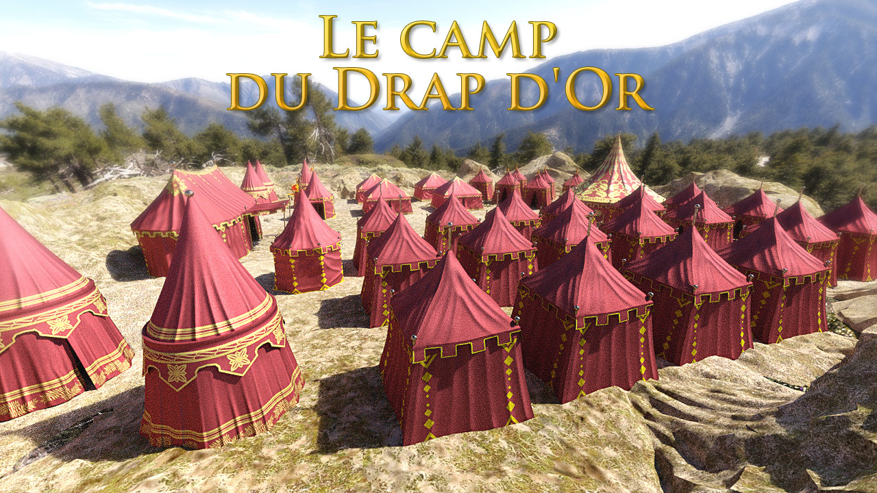Le Camp du Drap d'Or for DS Iray by: powerage, 3D Models by Daz 3D