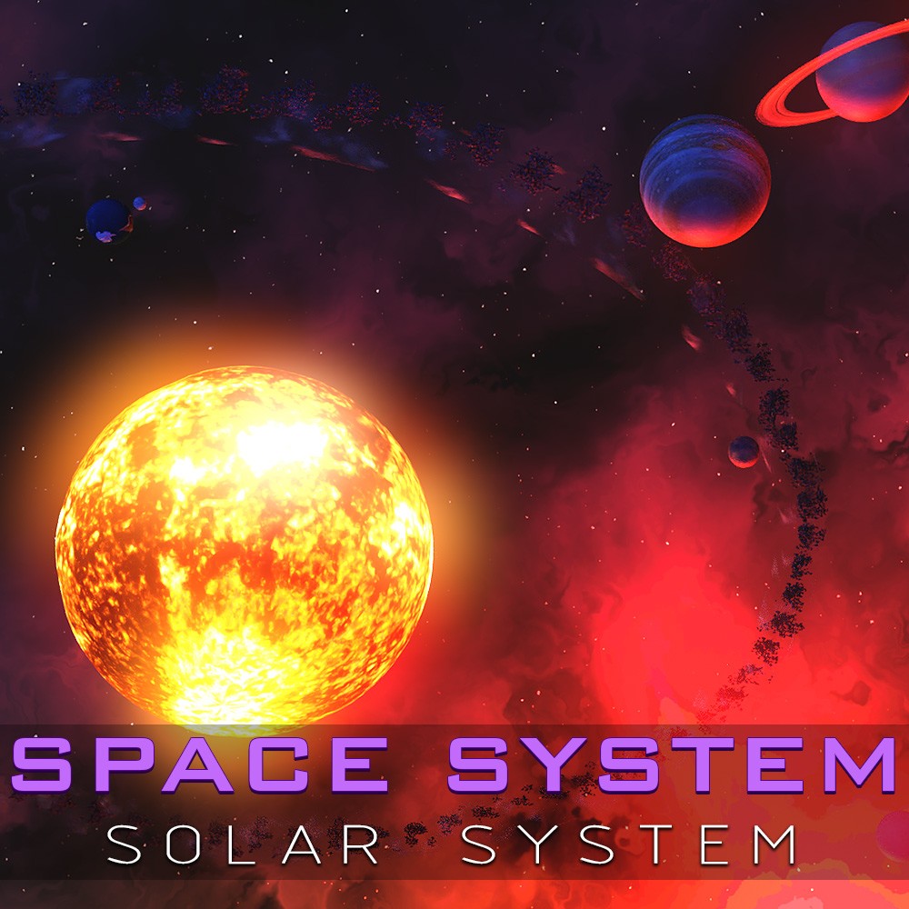 Solar System for Daz Studio by: powerage, 3D Models by Daz 3D