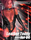 Leather Teddy for V4 by: BILLY-T, 3D Models by Daz 3D