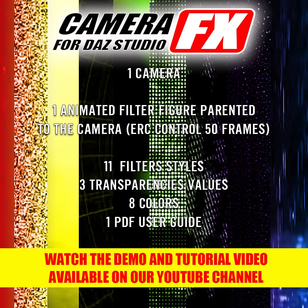 CameraFX For Daz Studio by: powerage, 3D Models by Daz 3D