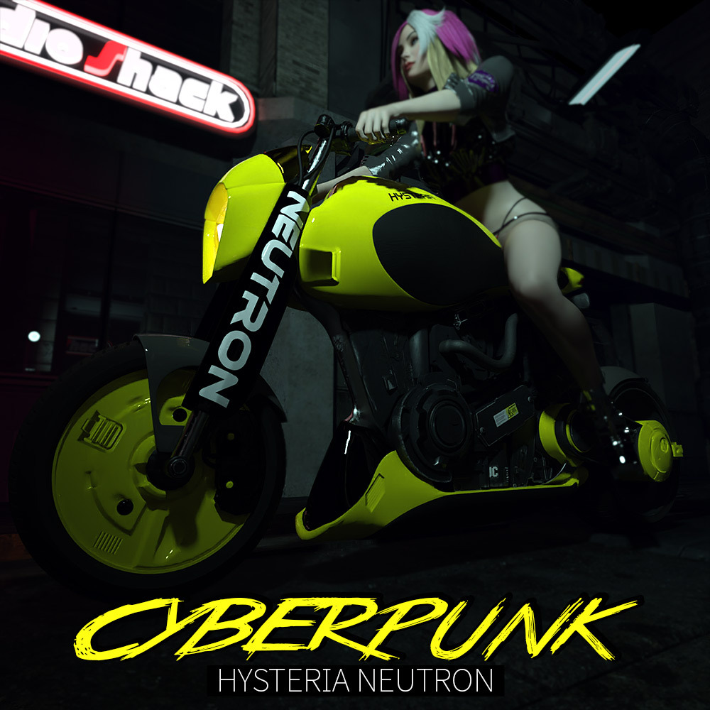 Cyberpunk Hysteria Neutron for DS Iray by: powerage, 3D Models by Daz 3D