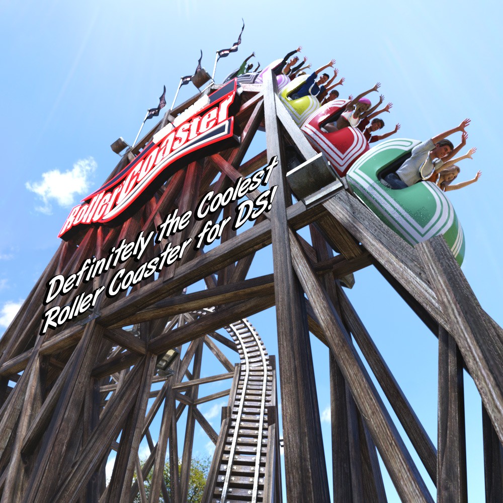 Roller Coaster for Daz Studio by: powerage, 3D Models by Daz 3D