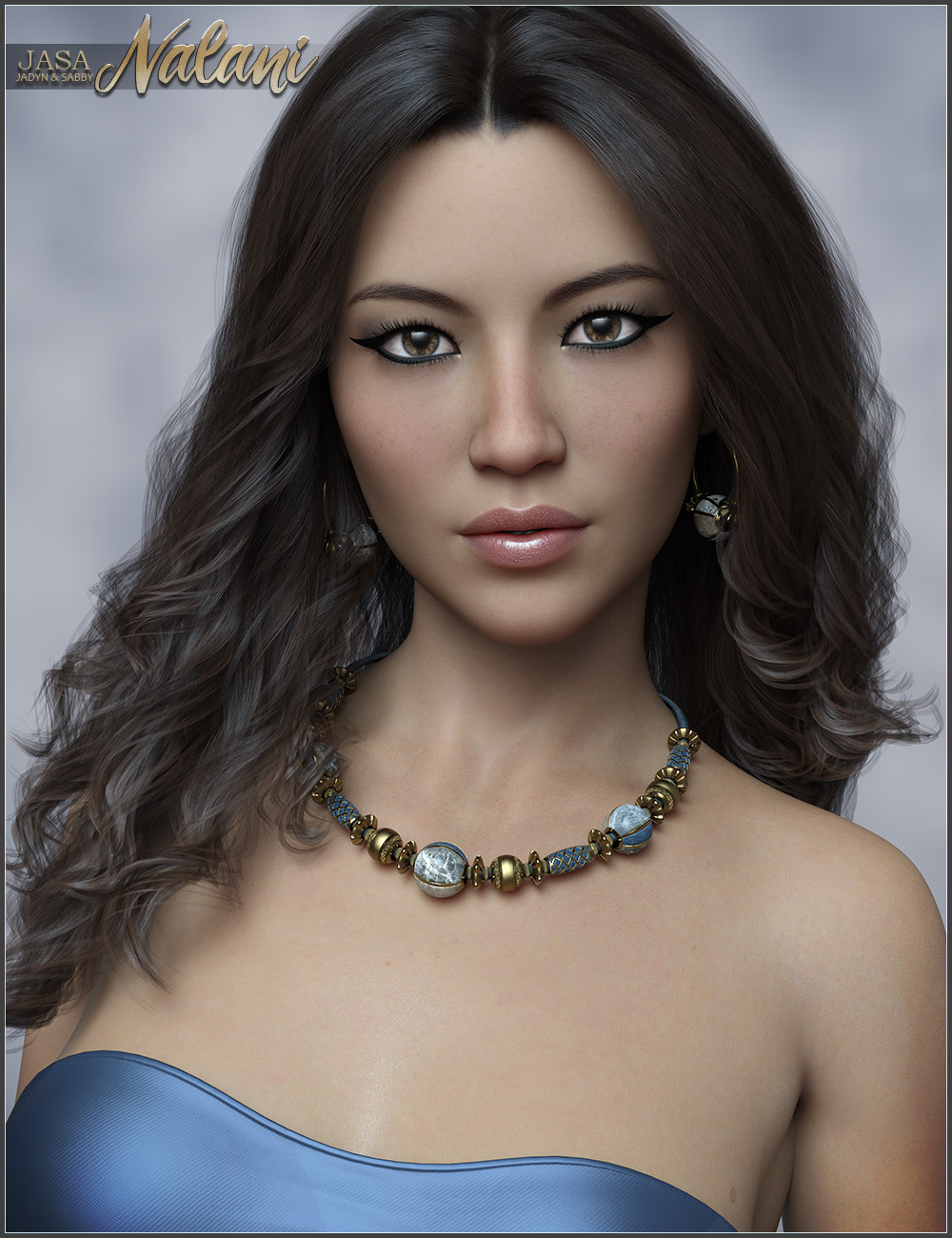 JASA Nalani for Genesis 8 and 8.1 Female by: SabbyJadyn, 3D Models by Daz 3D
