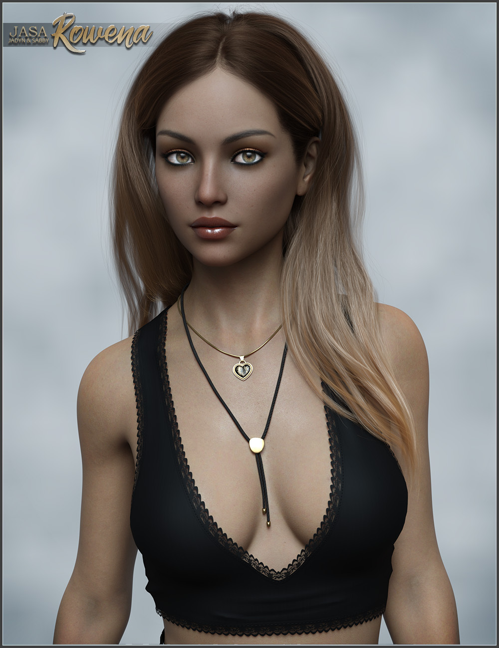JASA Rowena for Genesis 8 and 8.1 Female by: SabbyJadyn, 3D Models by Daz 3D