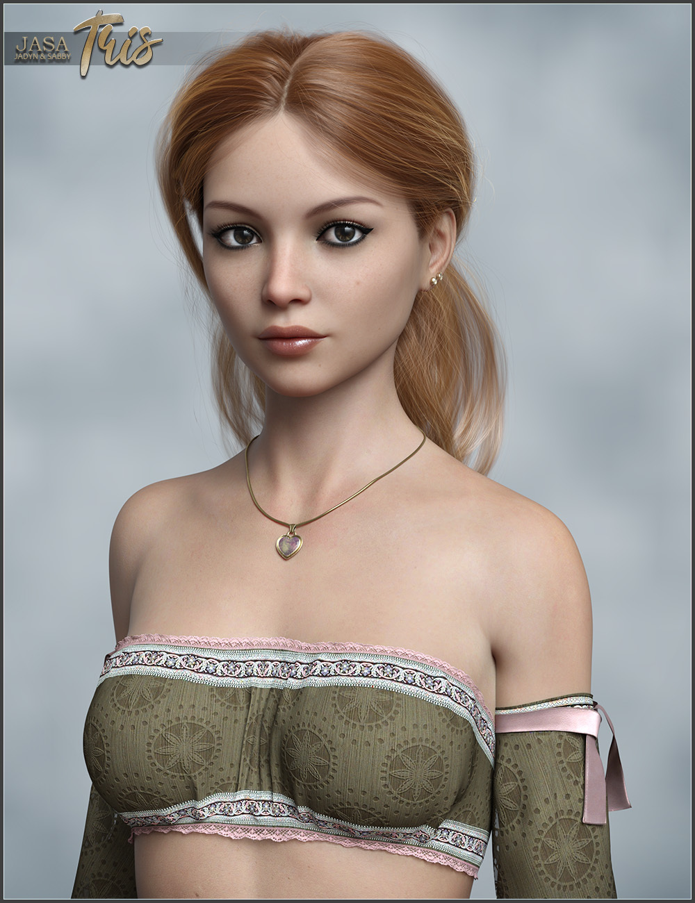 JASA Tris for Genesis 8 and 8.1 Female by: SabbyJadyn, 3D Models by Daz 3D