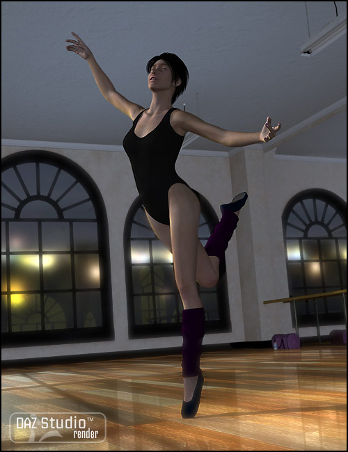 Dance Studio by: Guarie, 3D Models by Daz 3D