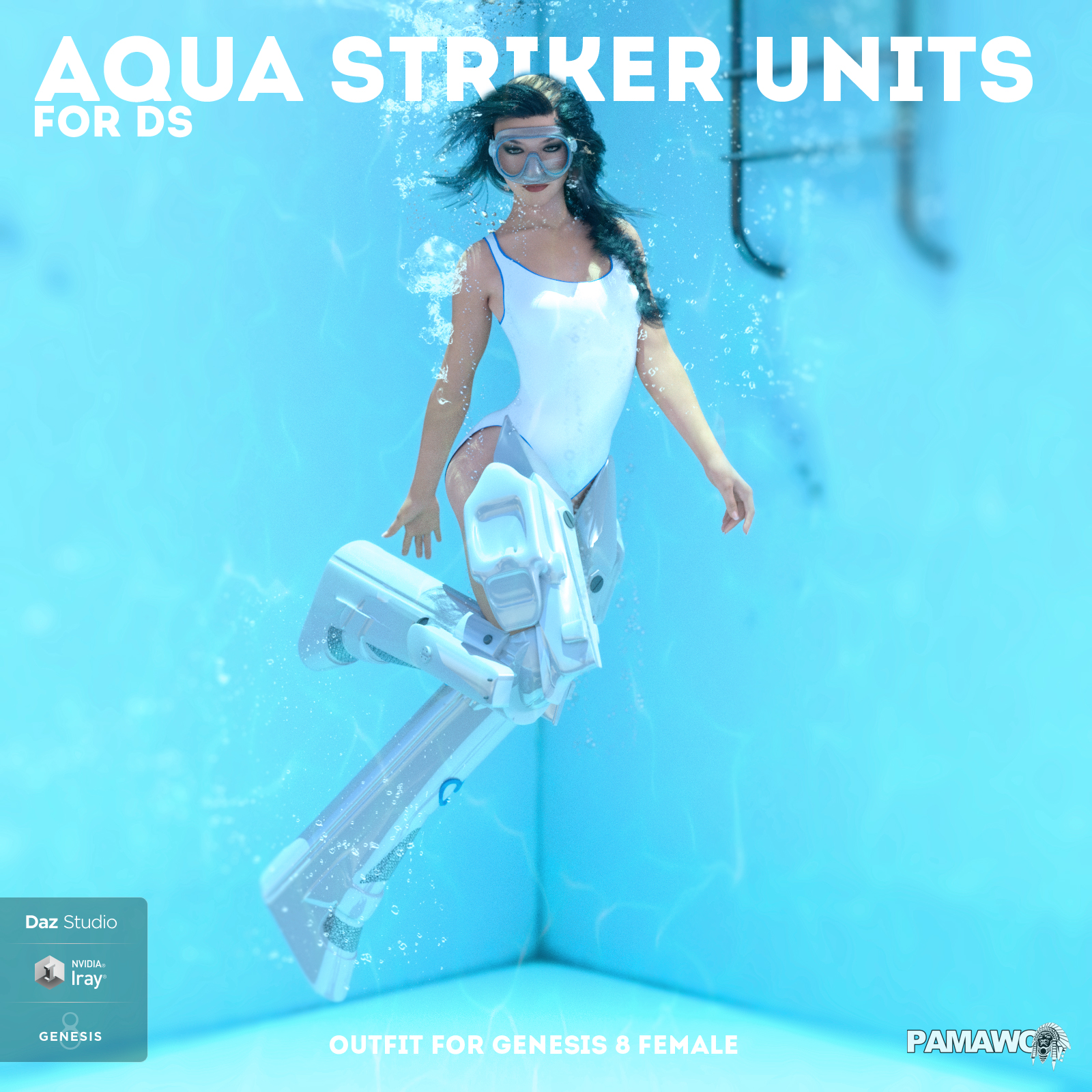Aqua Striker Units GF8 for DS by: PAMAWO, 3D Models by Daz 3D