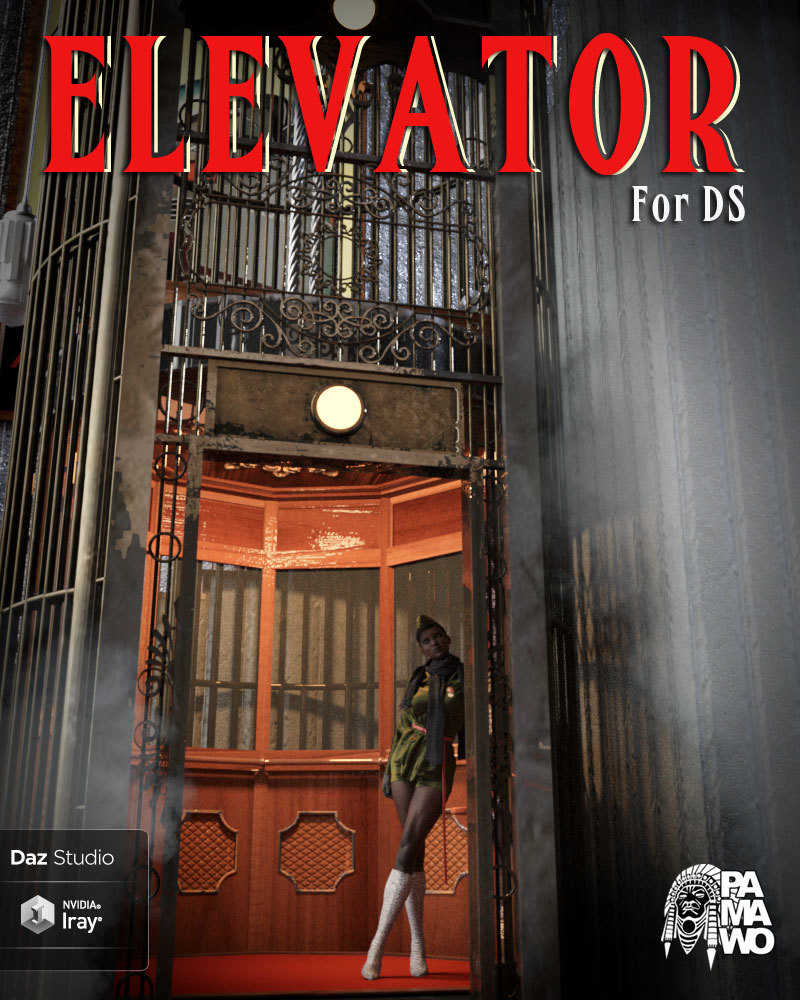 Elevator For DS by: PAMAWO, 3D Models by Daz 3D