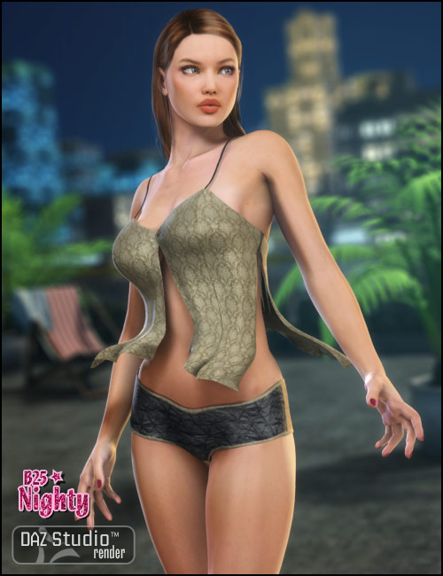 B25Nighty B25Nighty by: Barbara BrundonSarsa, 3D Models by Daz 3D