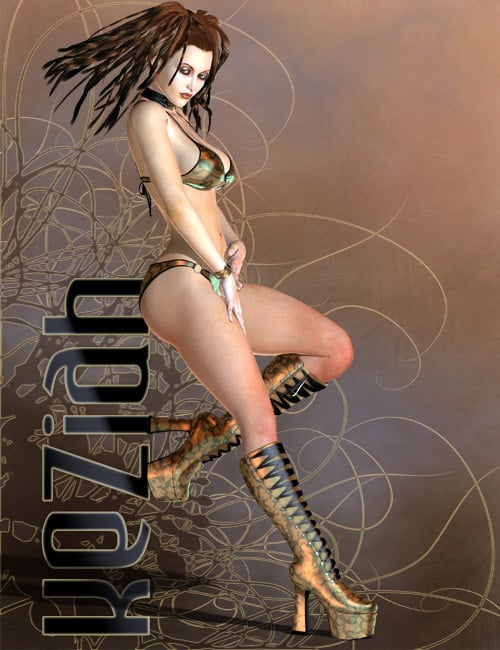 Modern Muses Keziah by: Ariensurreality, 3D Models by Daz 3D