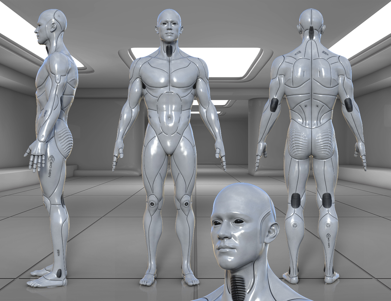 Android Textures for Genesis 9 | Daz 3D