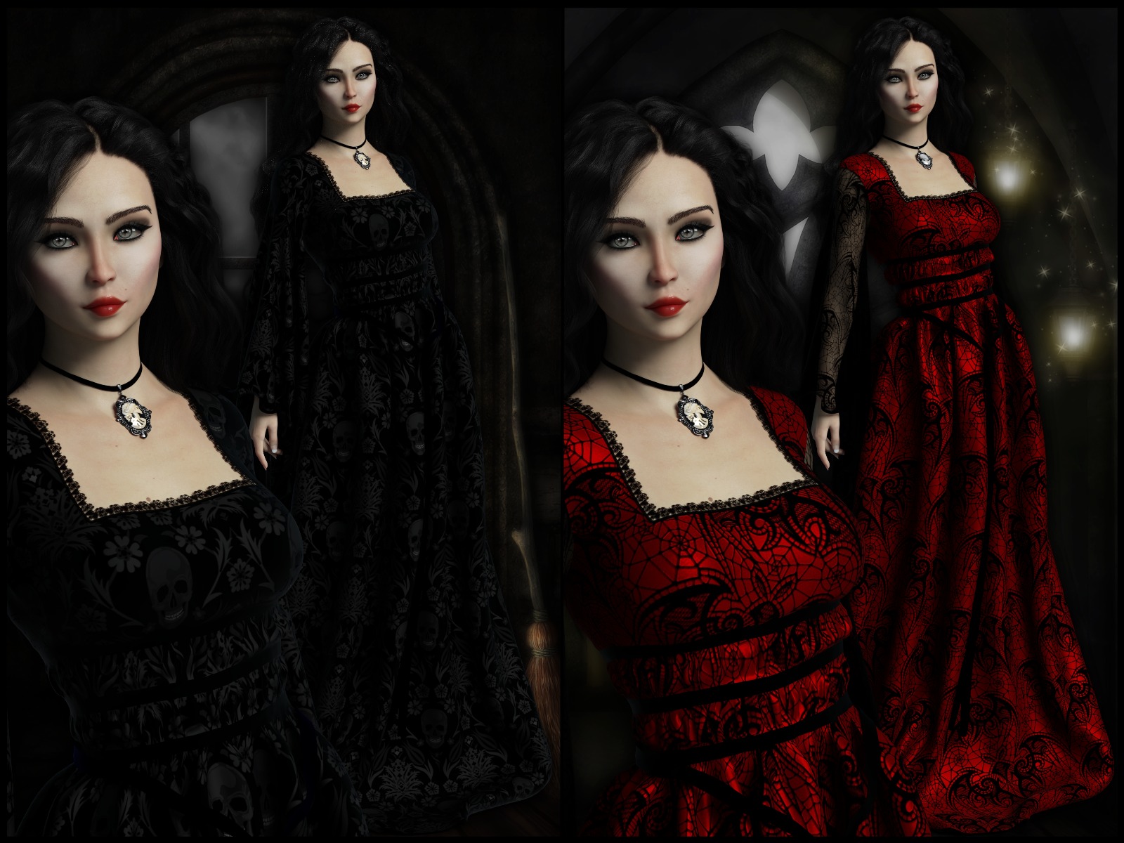 Epic: dForce - Lily Dress for G8F by: 3-D Arena, 3D Models by Daz 3D