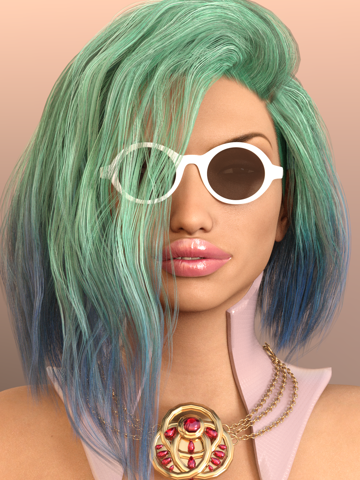 Lips Morphs for G3F by: Anagord, 3D Models by Daz 3D