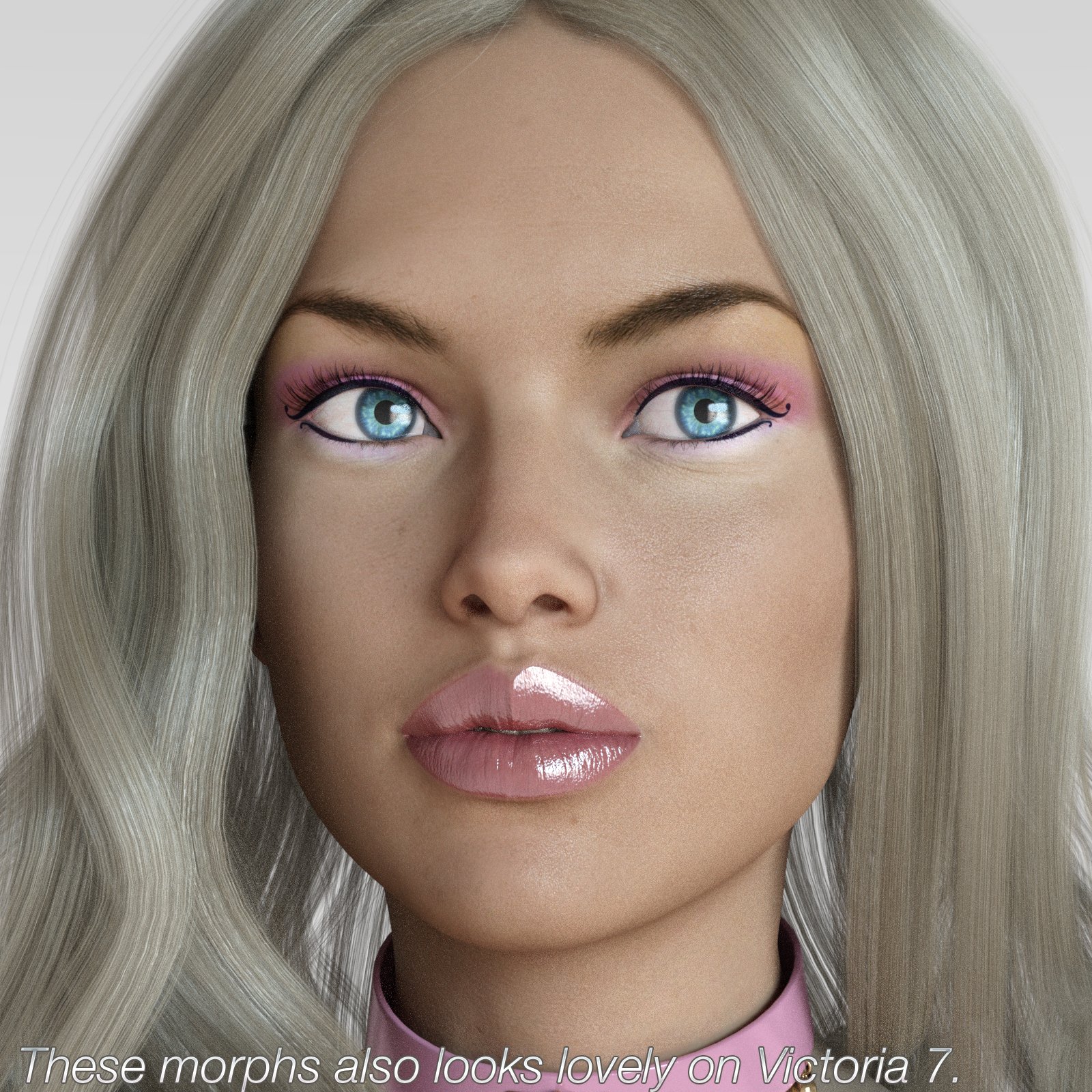 Lips Morphs for G3F | Daz 3D