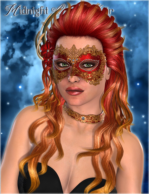 Midnight Queen Hair Midnight Queen Hair by: Valea, 3D Models by Daz 3D