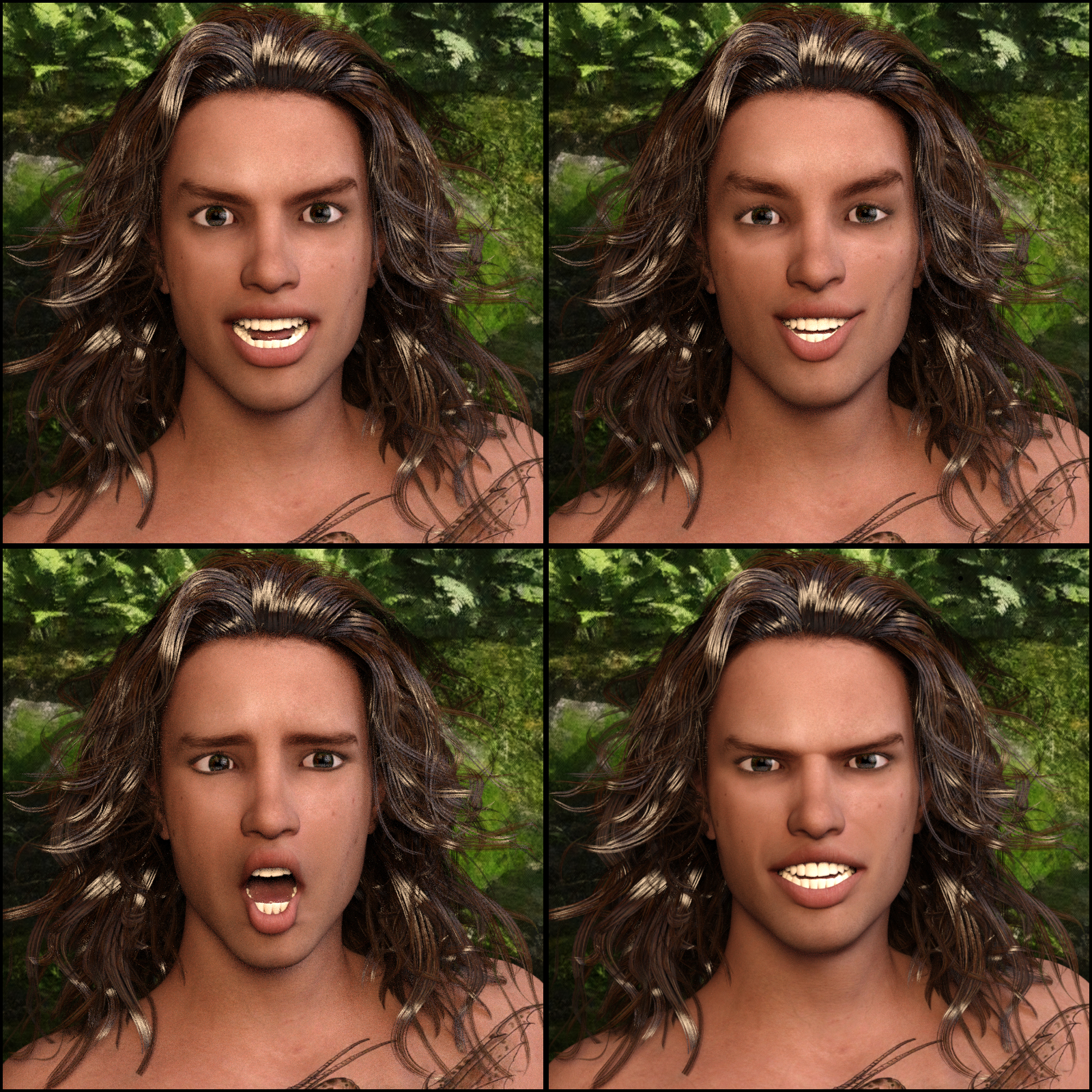 EXPRESS:Genesis 3 Male Vol 3 by: Anagord, 3D Models by Daz 3D