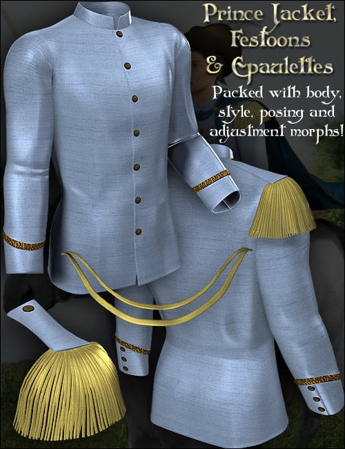 Fairytale Prince for M4 and H4 Fairytale Prince for M4 and H4 by: Ravenhair, 3D Models by Daz 3D
