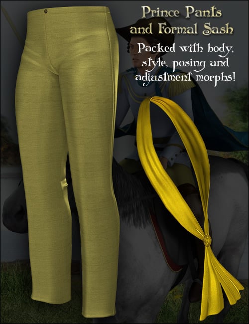 Fairytale Prince for M4 and H4 Fairytale Prince for M4 and H4 by: Ravenhair, 3D Models by Daz 3D