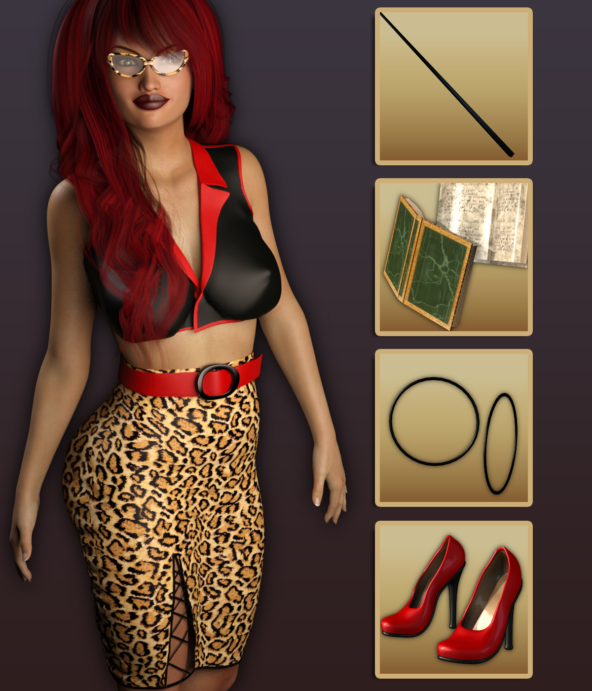 VERSUS - Strict Teacher for G3 females by: Anagord, 3D Models by Daz 3D