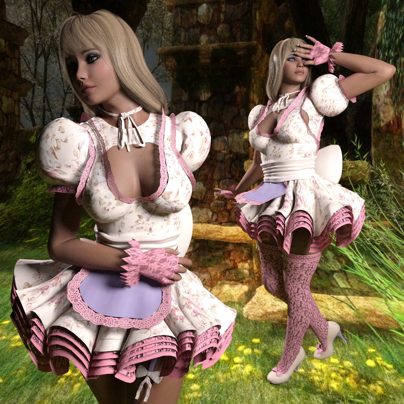 VERSUS for Alice Clothing Set V4 by: Anagord, 3D Models by Daz 3D