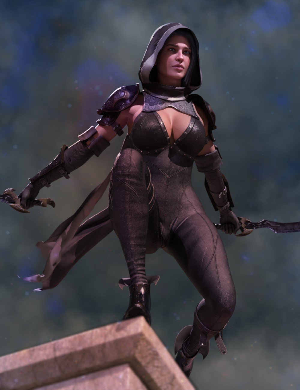 ZK Nyx Rogue for Genesis 9 by: ZKuro, 3D Models by Daz 3D