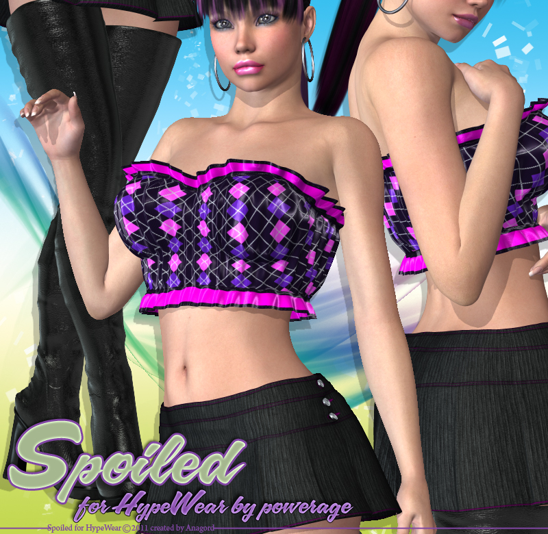 SPOILED for HypeWear by: Anagord, 3D Models by Daz 3D